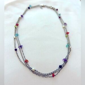Silpada multi strand necklace
